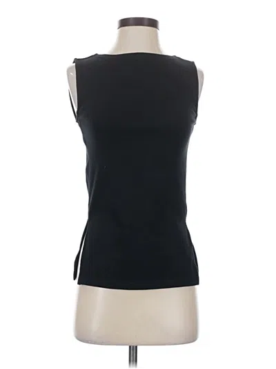 Pre-owned Madewell Sleeveless T-shirt In Black