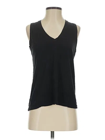Pre-owned Madewell Sleeveless T-shirt In Black