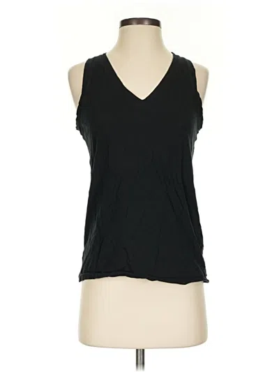 Pre-owned Madewell Sleeveless T-shirt In Black