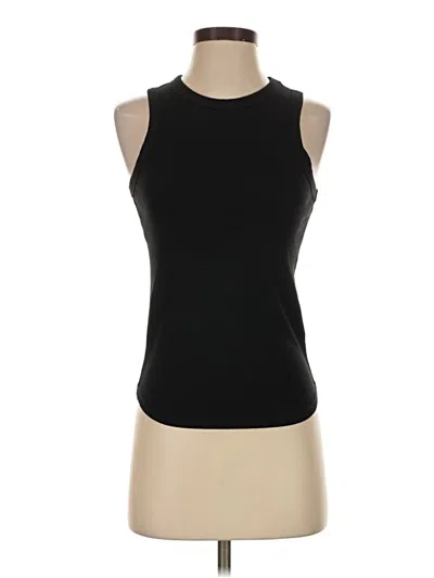 Pre-owned Madewell Sleeveless T-shirt In Black