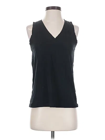 Pre-owned Madewell Sleeveless T-shirt In Black