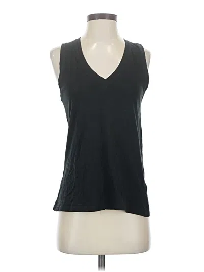 Pre-owned Madewell Sleeveless T-shirt In Black
