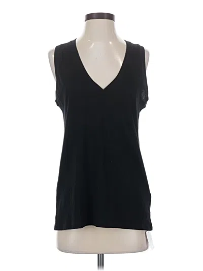 Pre-owned Madewell Sleeveless T-shirt In Black