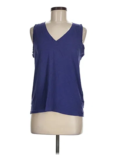 Pre-owned Madewell Sleeveless T-shirt In Blue