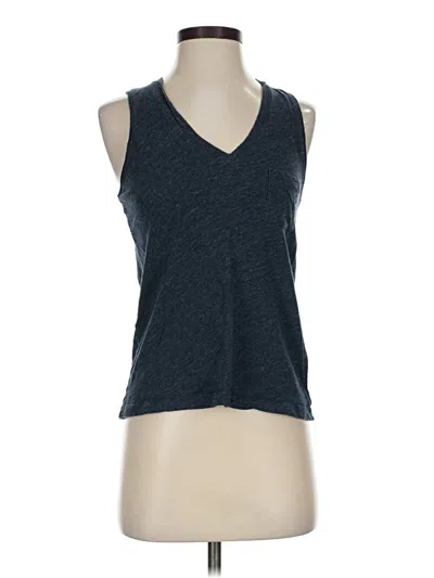 Pre-owned Madewell Sleeveless T-shirt In Gray