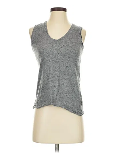 Pre-owned Madewell Sleeveless T-shirt In Gray