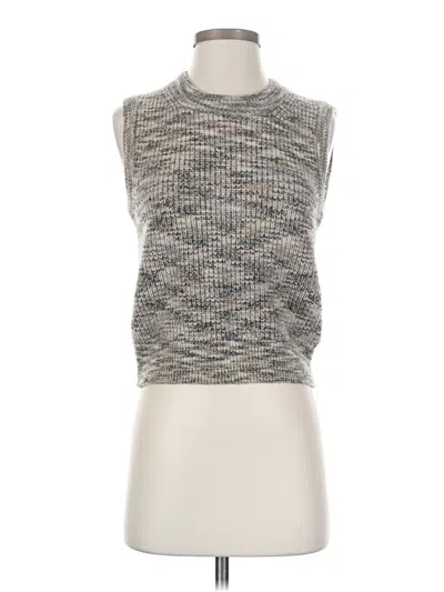 Pre-owned Madewell Sleeveless T-shirt In Gray