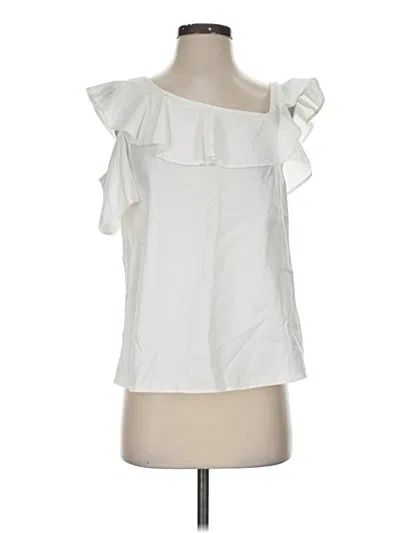 Pre-owned Madewell Sleeveless T-shirt In Ivory
