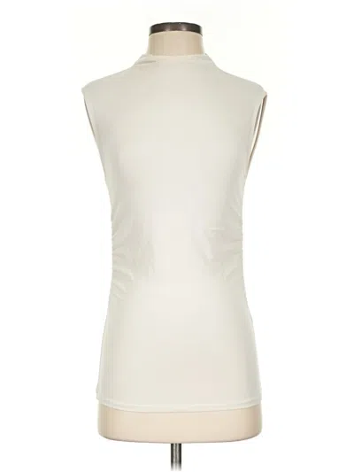 Pre-owned Madewell Sleeveless T-shirt In Ivory