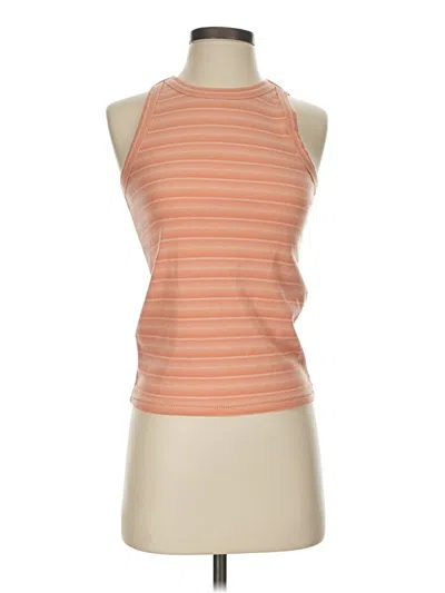 Pre-owned Madewell Sleeveless T-shirt In Orange