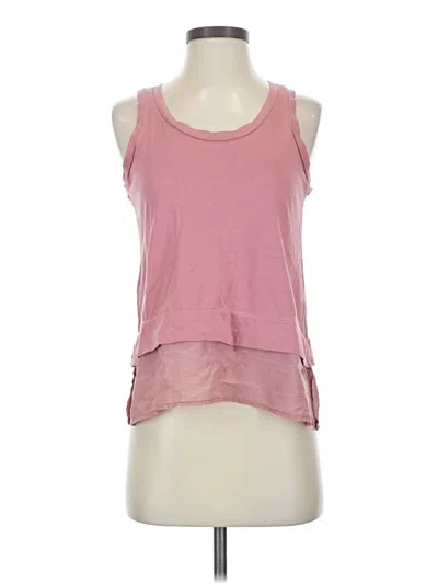Pre-owned Madewell Sleeveless T-shirt In Pink