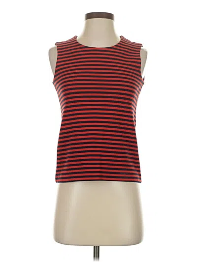 Pre-owned Madewell Sleeveless T-shirt In Red