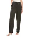 Madewell Slim Pintuck Pant In Black