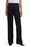 MADEWELL MADEWELL SLOUCHY STRAIGHT LEG TWILL PANTS