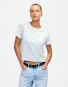 Madewell Slub Boxy-crop Tee
