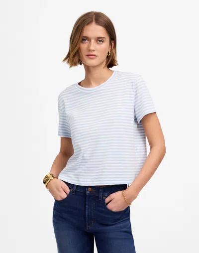 Madewell Slub Boxy-crop Tee