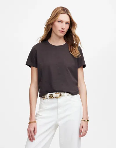 Madewell Slub Boxy-crop Tee