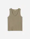Madewell Slub Relaxed V-neck Tank