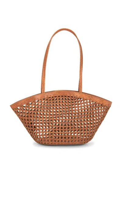 Madewell Sm Caning Tote Bag In Brown