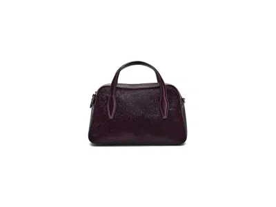 Madewell Small Satchel Haircalf Shoulder Handbags Chocolate Raisin: One Size In Brown