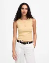 Madewell Smocked Boatneck Tank