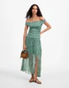 Madewell Smocked Off-shoulder Dress