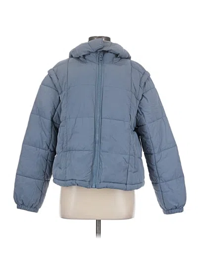 Pre-owned Madewell Snow Jacket In Blue