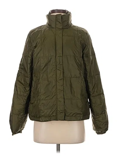 Pre-owned Madewell Snow Jacket In Green
