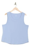 Madewell Softfade Scoop Tank In Craft Blue
