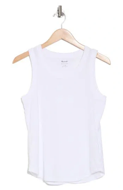 Madewell Softfade Scoop Tank In White