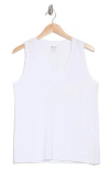 Madewell Softfade V-neck Tank In White