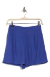 Madewell Solid Shorts In Bluestone