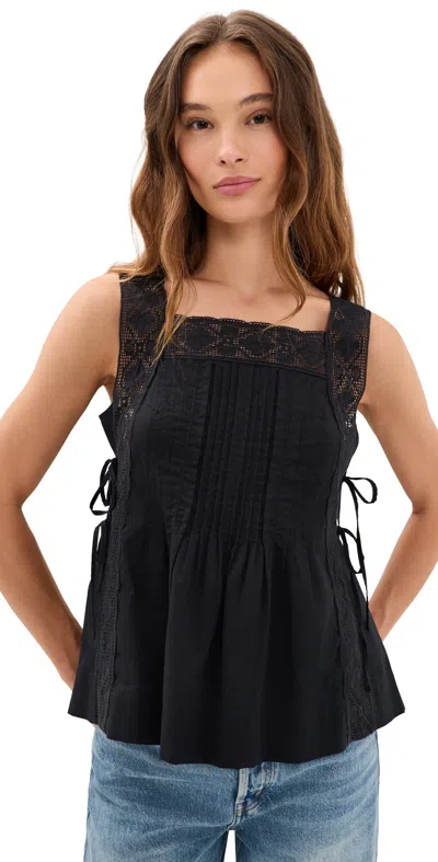 Madewell Sophie Top Jet Black