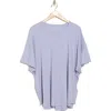 Madewell Sorrel Whisper Ringer T-shirt In Distant Peri