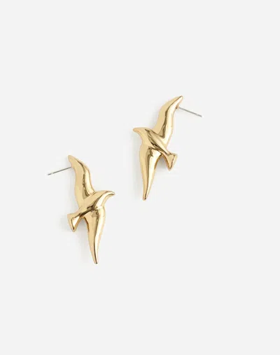 Madewell Sparrow Statement Earrings In Gold