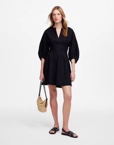 Madewell Splitneck Mini Dress