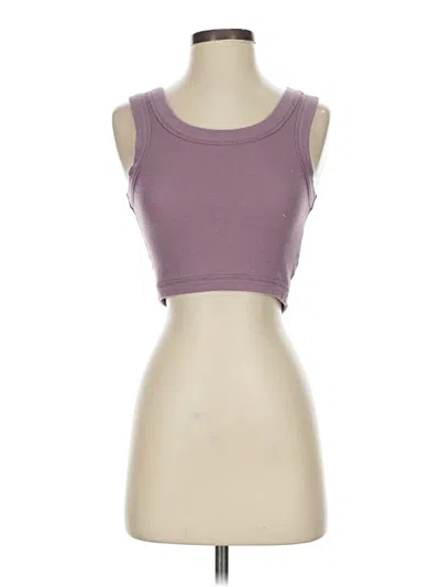 Pre-owned Madewell Sports Bra In Purple