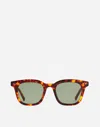 Madewell Square Acetate Sunglasses In Dark Tortoise
