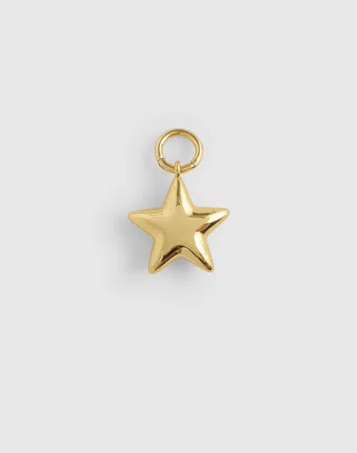 Madewell Star Bag Charm In Gold