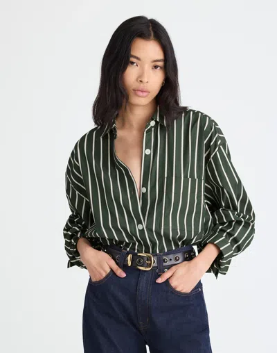 Madewell Straight-hem Shirt In Black