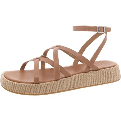 Madewell Strappy Platform Sandals Womens Slip On Platform Flatform Sandals In Multi