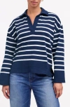 MADEWELL MADEWELL STRIPE LONG SLEEVE RUGBY SHIRT