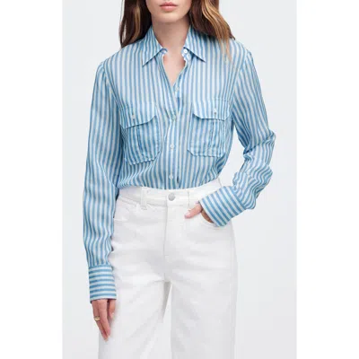 Madewell Utility-pocket Button-up Shirt In Waterfall
