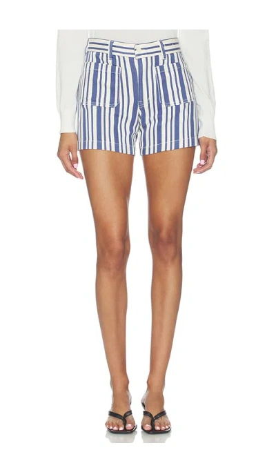 Madewell Striped Patch Pocket Short
