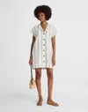 Madewell Striped Utility Shirtdress In White