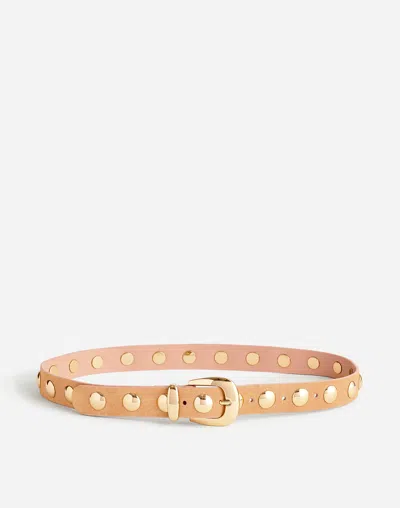 Madewell Studded Western Belt In Cumin