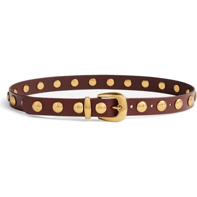 Madewell Studded Western Leather Belt