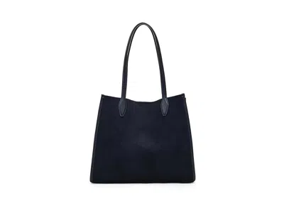 Madewell Suede Lexington Tote Handbags Juniper Berry: One Size In Multi