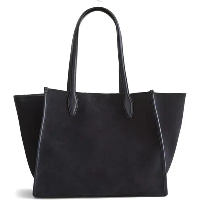 Madewell The Lexington Oversized Tote In Purple
