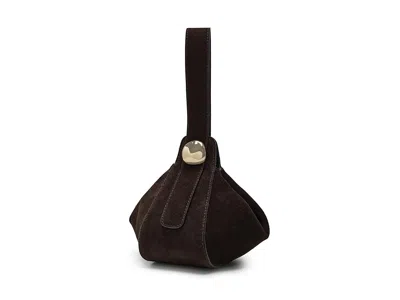 Madewell Suede Organic Drop Hand Held Shoulder Handbags Dark Carob: One Size In Brown
